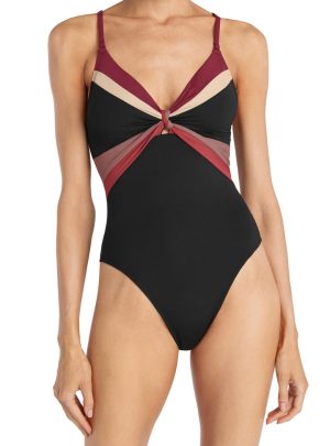 Billie Twist Front One-Piece Swimsuit