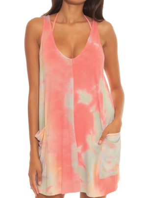 Tide Pool A-Line Cover-Up Dress